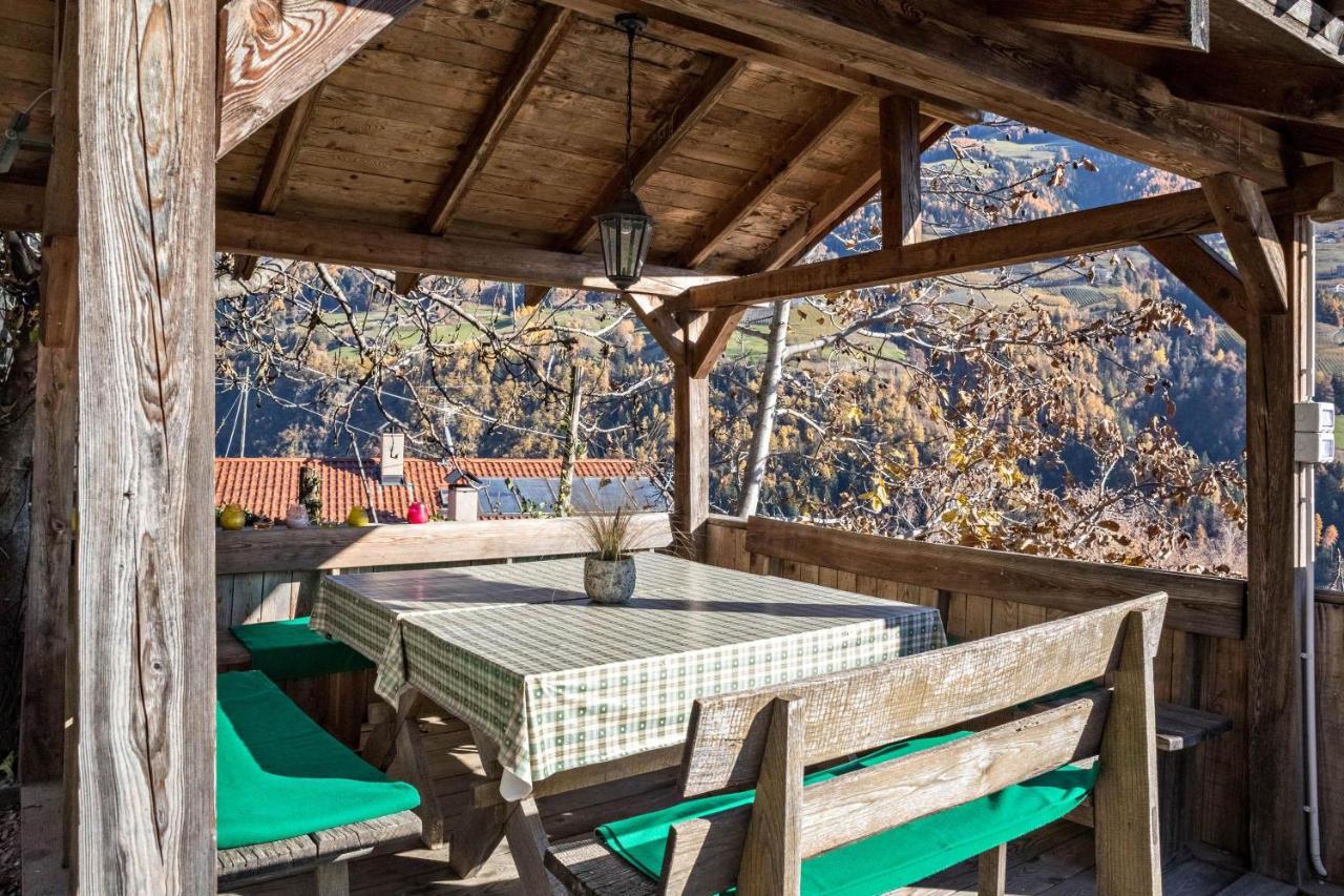 Oberegghof Ferienwohnung Garten Rifiano Exterior foto